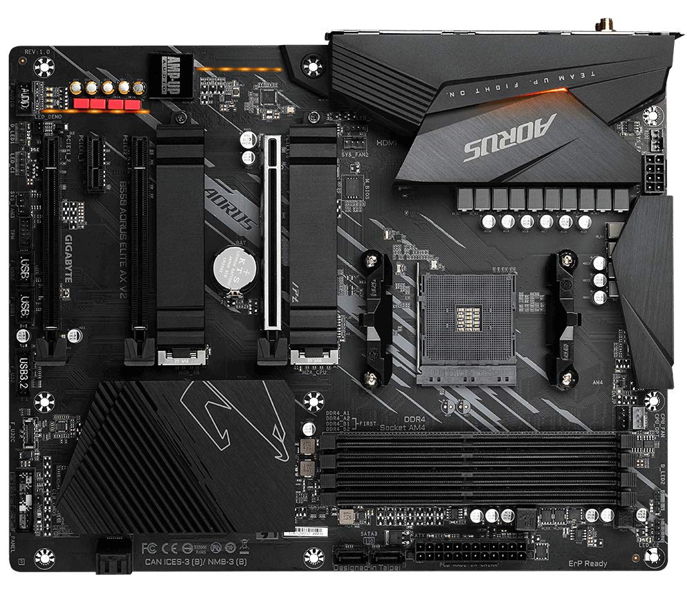 gigabyte B550 aorus elite V2 AM4　マザーボード Amazon | Gigabyte B550 AORUS ELITE AX V2 マザーボード - AMD